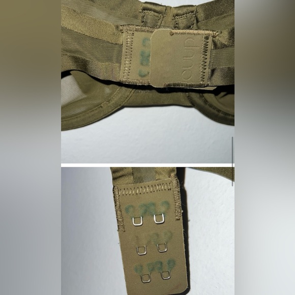 Cuup The Balconette Mesh Bra- Dark Green, 34C - Picture 7 of 7